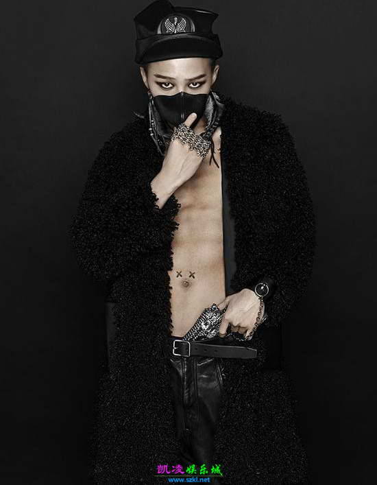 G-Dragon权志龙演唱会右眼眼角挂彩 带伤完成演出