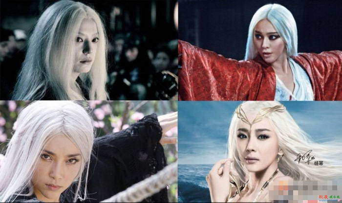 “白发魔女传”:女星银发造型谁更美艳？