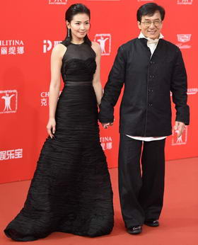 巨星扎堆第19届上海国际电影节开幕红毯