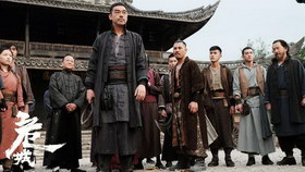 刘青云在《危城》中饰演保卫团团长