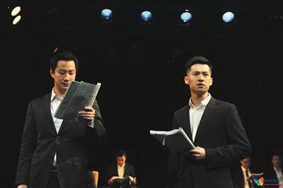 北京人艺青年演员《哗变》剧本朗读活动。